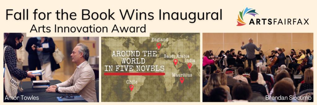 Fall for the Book Wins Inaugural Arts Innovation Award