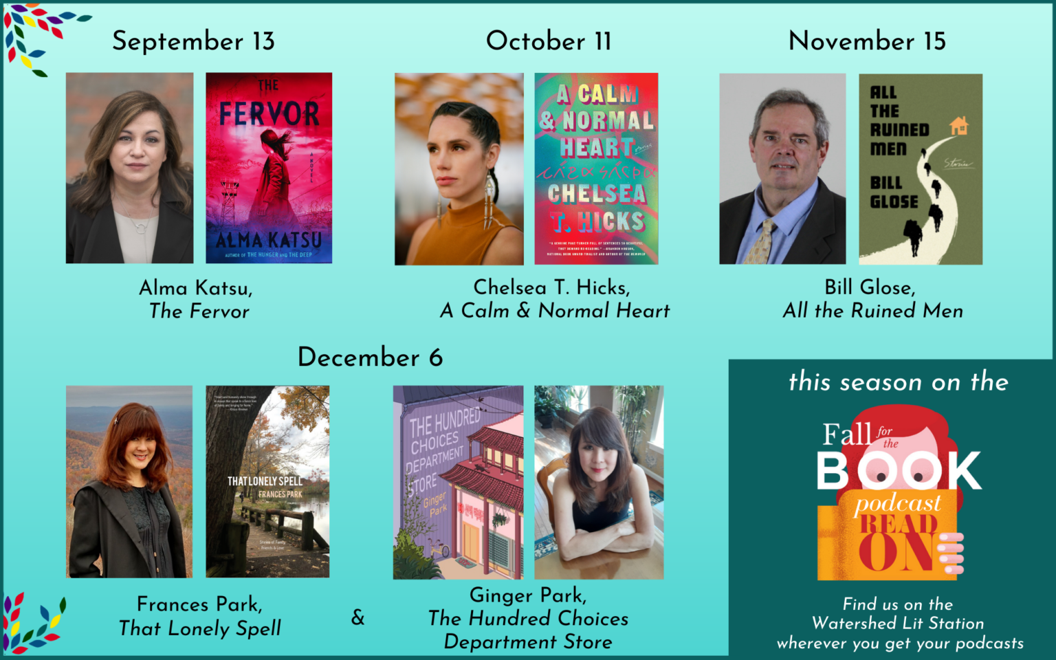 Schedule Fall for the Book Festival