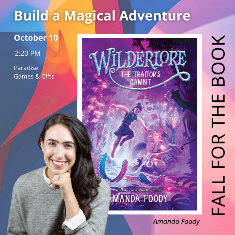 Amanda Foody's picture and book cover.
