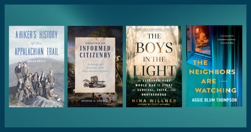 Four book covers from these events.
